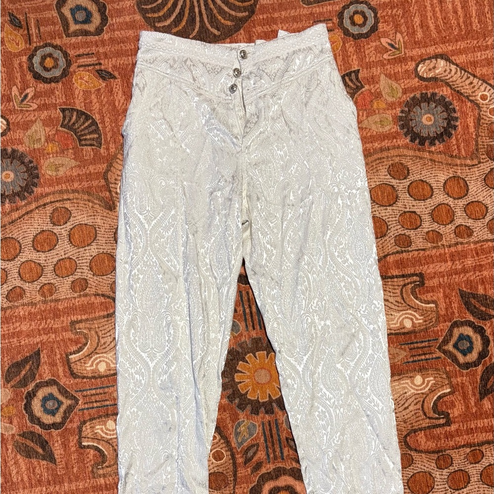 Stylish Cream Men's Pants